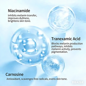 Crème éclaircissante à la nicotinamide, anti-âge, anti-rides, hydratante, soin du visage, élimine les taches de rousseur, l'acné, crème naturelle pour le visage et les mains - Product Image 2