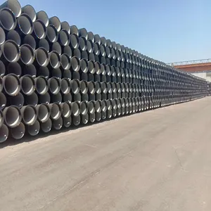 ISO2531 Cement lined Ductile Cast Iron Pipes K9 for Potable water