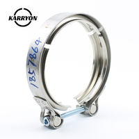 Nueva abrazadera de escape 1857864 para sistema de escape Scania compatible
