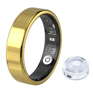 Nouvelle Bague Intelligente 2026 : Le Meilleur Tracker, Fine, avec Capteur de Pression, Localisation à Distance, Minuterie Électronique de Qualité, Chargement Magnétique, en Acier, IP68 - Product Image 1