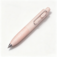 Stylo Gel Rétractable Uni-ball One P, Encre Noire, Pointe Fine, Plastique, Écriture Japonaise, Usage Scolaire et de Bureau, 0.38mm/0.5mm, Unisexe
