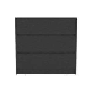 DB Dresser Maldus Meuble de chambre antique à trois tiroirs avec finition wengue pour le rangement de la maison - Product Image 3