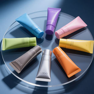 ضغط فارغ من البلاستيك البيئي الفاخر المخصص لتعبئة مستحضرات التجميل مع غطاء لولبي للعناية بالبشرة - Product Image 1