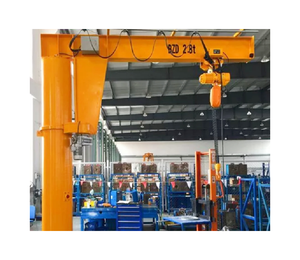 500kg 1 tonelada 2 toneladas Pilar móvil giratorio grúa columna voladizo grúa brazo grúa - Product Image 1