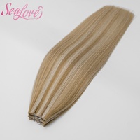 Nouvelles extensions de cheveux Remy Genius sans couture, 100% cheveux humains vierges, style lisse
