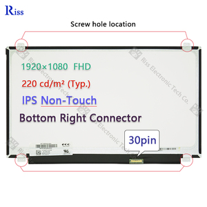 Pantalla LCD LED FHD TN de 15.6 Pulgadas y 30 Pines para Laptop, Reemplazo de Pantalla NT156FHM-N41 B156HTN03.7 B156HTN03.8 para <span class=keywords><strong>Lenovo</strong></span> <span class=keywords><strong>V130</strong></span>-<span class=keywords><strong>15IkB</strong></span> - Product Image 2