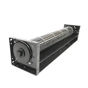 60mm DC 12V 24V çapraz akış fanı teğet egzoz üfleci için soğutma, ısıtma, havalandırma sistemi