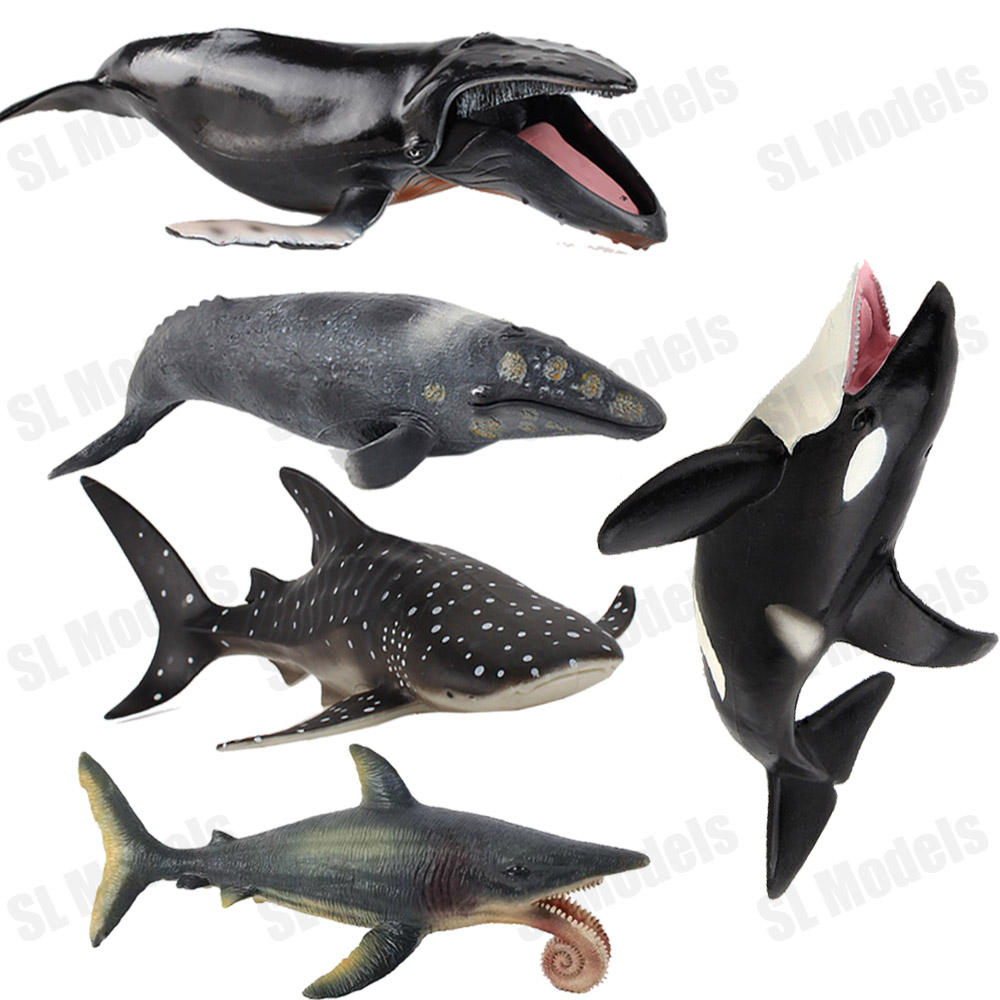 PCS PVC Marine Animal Models Fun Ocean Toys for Kids