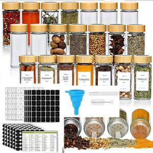 Venta al por Mayor <span class=keywords><strong>de</strong></span> Frascos <span class=keywords><strong>de</strong></span> Vidrio Redondos y Cuadrados <span class=keywords><strong>de</strong></span> 4oz para Condimentos, 90ml, 100ml, 120ml, Saleros, Diseño Moderno, Frascos <span class=keywords><strong>de</strong></span> Almacenamiento para Fiestas - Product Image 3