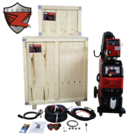 Machine à souder Zelda 100% cycle de travail, refroidie par eau, 380V, MIG MAG MMA, soudeuse IGBT à double impulsion 500A