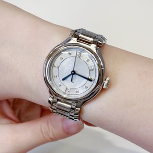 Reloj de Lujo Avanzado con Movimiento Mecánico Automático, Esfera de Nácar, Calendario, Resistente al Agua para Uso Diario, Longines - Product Image 2