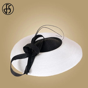 FS Fascinators cappello bianco nero portapillole - Product Image 1