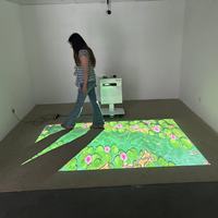 Système de projection interactive 3D tout-en-un pour sols numériques intérieurs, projecteur de cartographie de sol pour stade