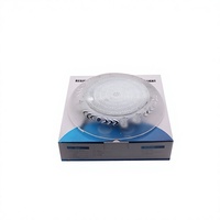 Lumière LED murale pour piscine de 260 mm, remplie à 100 % de résine, IP68, couvercle givré, RGB multicolore, lampe sous-marine pour piscine