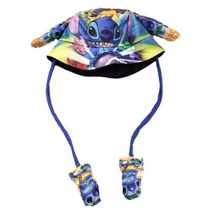 Topi Bucket anak-anak, topi ember musim panas, telinga bergerak kartun kelinci, perlindungan terik matahari, topi ember Pikachu untuk anak-anak - Product Image 2