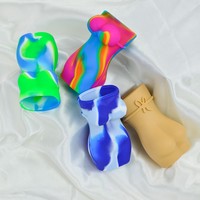 60ml Sexy Girl Mini tasse à boire en silicone Verre à vin durable pour la fête