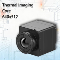 Module de caméra infrarouge GSTIR 384x288 ISE412 avec interfaces SDI/GIGE/Cameralink/VPC en option pour les systèmes de contrôle qualité