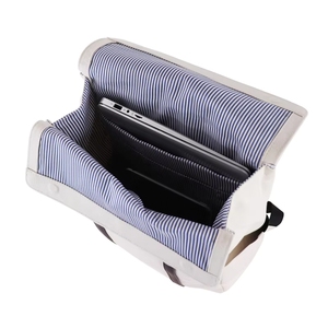 Men's Oil Wax Canvas Classy Travel Shoulder Rucksack Outdoor Large Capacity Knapsack Mountaineer Backpack - Product Image 2