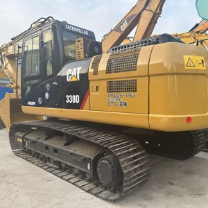 Excavatrice Caterpillar 330D d'occasion, faible nombre d'heures de fonctionnement, peinture d'origine, état propre, force de creusement puissante, bien entretenue - Product Image 4