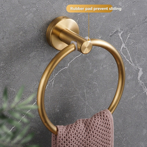 Anillo para Toallas <span class=keywords><strong>de</strong></span> Acero Inoxidable 304, Sin Taladro, Montaje en Pared Comercial, Redondo, Resistente, para Baño <span class=keywords><strong>de</strong></span> Hotel, <span class=keywords><strong>Compra</strong></span> al por Mayor - Product Image 5