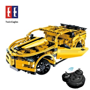 Coche Deportivo de Control Remoto de la Serie Tecnológica Double <span class=keywords><strong>Ka</strong></span> <span class=keywords><strong>Pi</strong></span> C51008, Rompecabezas de Bloques de Construcción para Niños - Product Image 3