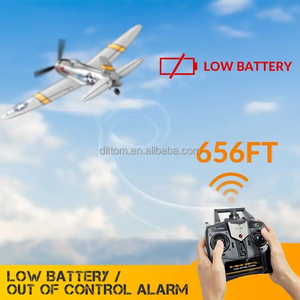 Volantex 76116 P-<span class=keywords><strong>47</strong></span> Thunderbolt 400MM 2,4G 4CH <span class=keywords><strong>RC</strong></span> avión planeador RTF avión de combate acrobático modelo de juguete - Product Image 3