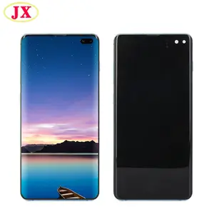 LCD Super AMOLED originale per Samsung Galaxy S10 G973 G973F LCD S10 Plus G975 G975F Display LCD Touch Screen Digitizer Assembly
