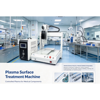 Machine de traitement de surface au plasma de bureau à 3 axes ChuanTuo CT610, nettoyeur au plasma basse température pour composants médicaux