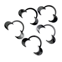 Vente en gros Ouvre-bouche noir en forme de type C Dilatateur jetable Extenseur buccal en plastique transparent