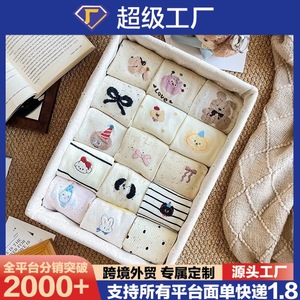 Chaussettes blanches mi-mollet pour femmes, design de dessin animé, respirantes, absorbant la sueur, style japonais, chaussettes décontractées pour jeunes adultes - Product Image 5