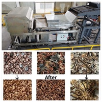 Trieur optique de couleurs motorisé à haut rendement et haute productivité pour la séparation de l'aluminium, du cuivre et du laiton
