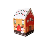 Nouvellement Noël Maison Bonbons Pâtisserie Dessert Boîte Emballage Gâteau De Noël Boîte-Cadeau