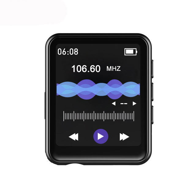 Portable 2-Inch Full Touch Screen for MP4 Player E-Book FM Radio Speaker Video Playback Recording 500-1000mAh Battery