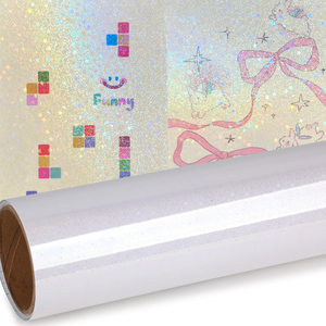 Pellicola laser trasparente con stella e sabbia - Product Image 6