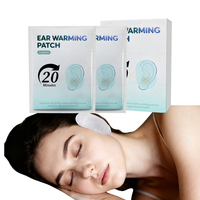 Bantalan penghangat telinga sekali pakai, tambalan penghangat telinga portabel dengan Aroma Mint untuk tidur