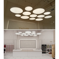 Boîte à lumière sans cadre led boîte d'éclairage de plafond en tissu boîte d'éclairage différente boîte de plafond flm souple fabricant de lumière led
