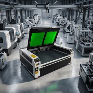 Hybrid 150W 300W 1390 CO2 Laser engraving <b>Machine</b> for Non-metal <b>Cutting</b> Stainless Steel Carbon Steel Wood with ruida camera - Product Image 5