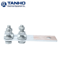 Pince de fixation pour câble électrique TANHO en acier pour équipements de ligne aérienne