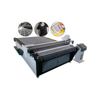 CE Plafond moderne Décoration intérieure PVC Film étirable Découpage numérique CNC à plat Traceur avec table d'alimentation automatique