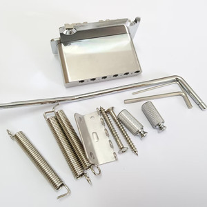 Thép không gỉ khối vibrato cầu 2-Pivot Tremolo cầu 52.5mm Khoảng cách Guitar cầu - Product Image 6