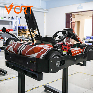 Kart à pédales 90cc pour adultes, monoplace, kart de course professionnel à essence, à vendre, usage commercial, Vortkart - Product Image 3