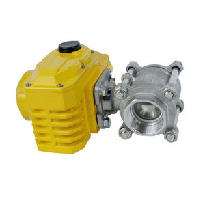 ON/OFF mini type NPT/G Filetage intérieur femelle 24v 230v 2 voies 3 pièces ss304 acier inoxydable motorisé vanne à boisseau sphérique électrique liste de prix - Product Image 3