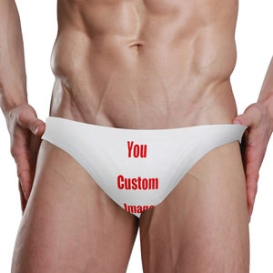 Vente en gros de slips de bain pour <span class=keywords><strong>homme</strong></span>, marque, taille basse, maillots de bain avec rembourrage <span class=keywords><strong>push</strong></span>-<span class=keywords><strong>up</strong></span>, shorts sexy, caleçons, boxers, été, vêtements de bain pour <span class=keywords><strong>homme</strong></span> - Product Image 4