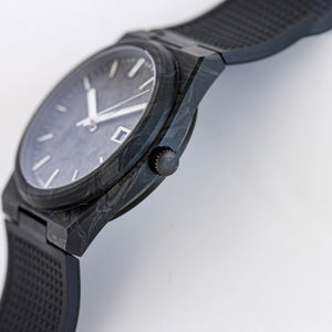 High-quality men's designer carbon fiber watch with rubber strap casual and business wristwatch wholesale - Product Image 3