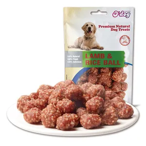 Lamb and Rice Ball Shandong Supplies Best Selling for dog premium natural dog dental training treats O'dog myjian