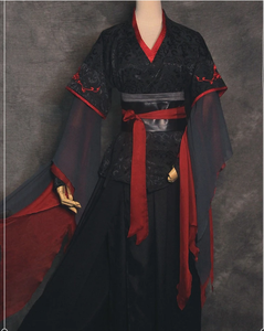 Ecowalson Anime Mo <span class=keywords><strong>Dao</strong></span> <span class=keywords><strong>Zu</strong></span> <span class=keywords><strong>Shi</strong></span> l'Indompté Wei Wuxian Cosplay Mo Xuanyu Costumes Costume ancien Robes de mariée - Product Image 1