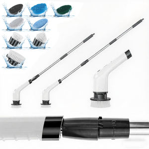 Nettoyeur électrique sans fil à deux <span class=keywords><strong>vitesses</strong></span>, nettoyeur rotatif électrique, <span class=keywords><strong>poignée</strong></span> télescopique réglable, adapté au nettoyage domestique - Product Image 1