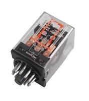 Relay Elektromagnetik MK3P-I 11Pin DC AC 24V 110V 220V Performa Unggul Daya Tinggi Ukuran Mini Tertutup 20ms