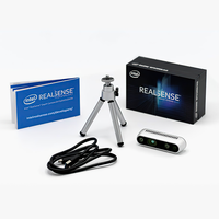 Capteur d'image haute résolution Caméra de profondeur Intel RealSense D435i D455 D435 D415 Compatible avec les robots Raspberry Pi Jetson ROS
