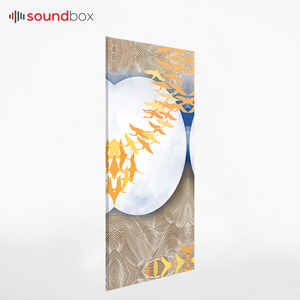Fourniture d'usine Prix Peinture 3D Diffuseur Acoustique Mur Panneau D'isolation Sonore pour le bureau - Product Image 2